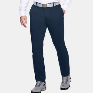 NWT Under Armour Tapered Golf Pants Navy Blue
